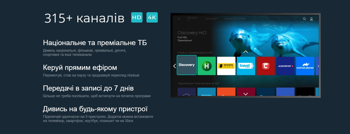 SWEET TV: Преміальне кіно, фільми та серіали — Тариф L на 12 місяців на 5 пристроїв (промокод) - изображение 2