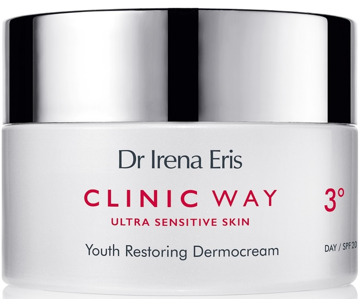 Krem do twarzy Dr. Irena Eris Clinic Way 3 Youth Restoring Dermocream na dzień 50 ml (5900717570719) - obraz 1
