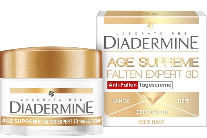 Krem do twarzy Diadermine Age Supreme Wrinkle Expert 3D na dzień 50 ml (4015001014143) - obraz 1