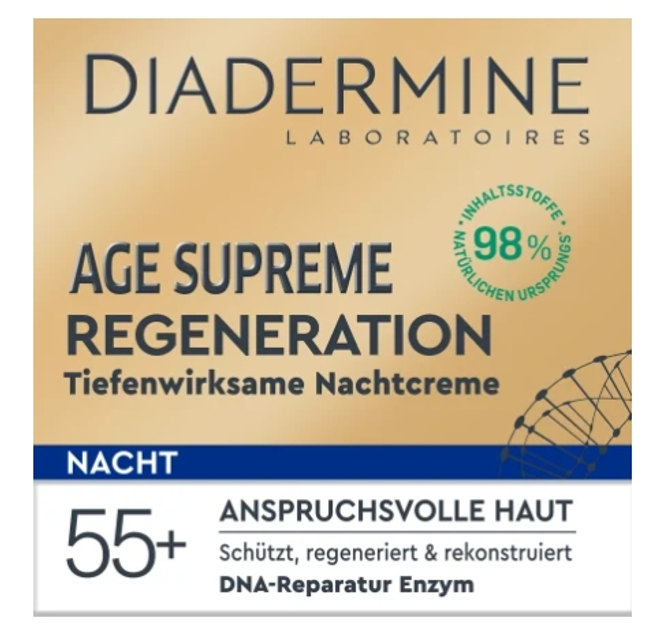 Krem do twarzy Diadermine Age Supreme na noc 50 ml (4015100192032) - obraz 2