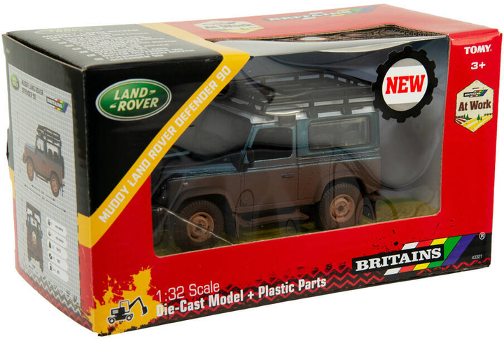 Джип Britains Land Rover Defender (0036881433217) - зображення 1