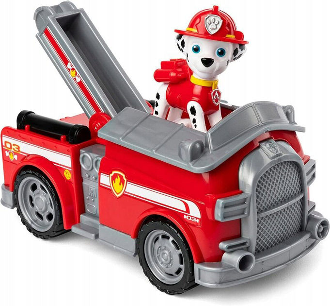 Пожежна машина Spin Master Paw Patrol Marshall c фігуркою (0778988288665) - зображення 2
