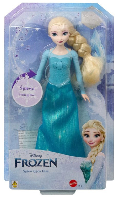 Lalka Mattel Disney Frozen Śpiewająca Elsa 30 cm (0194735126491) - obraz 1