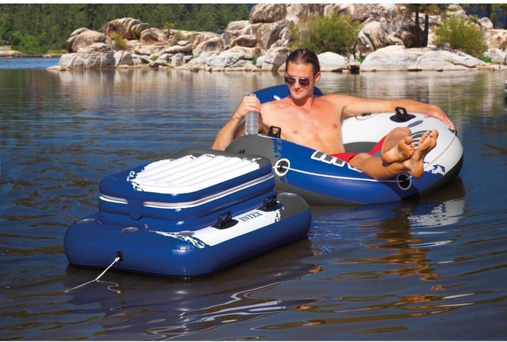 Надувний контейнер для напоїв Intex Mega Chill II 122 x 97 см (6941057458212) - зображення 4