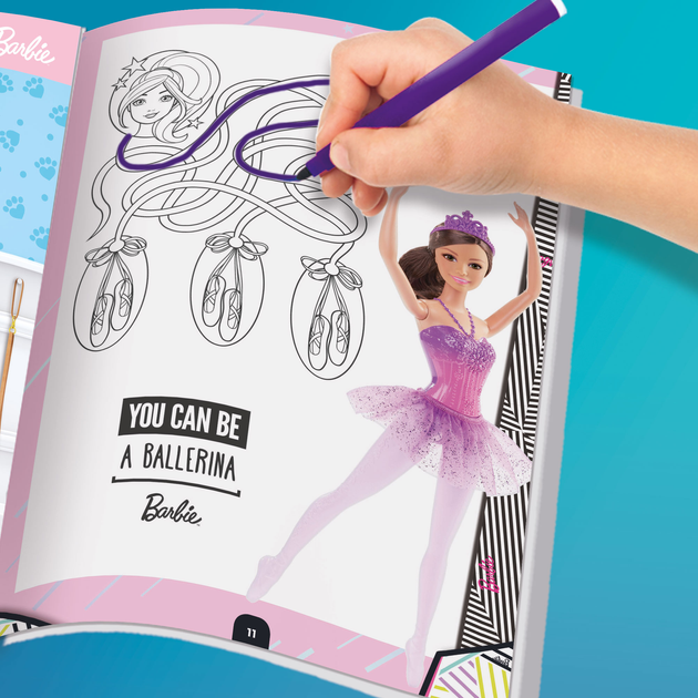 Zestaw kreatywny Lisciani Barbie Sport Style z butelką (8008324082650) - obraz 2