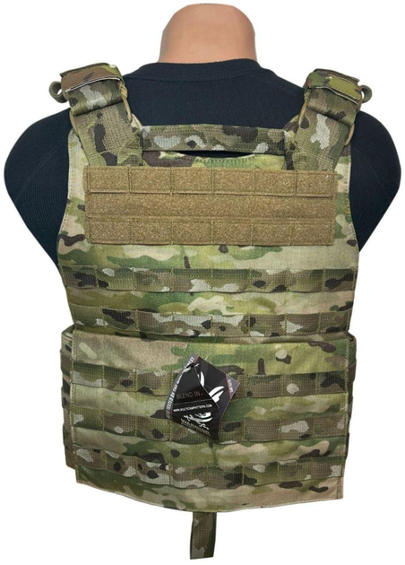 Плитоноска Warrior Assault Systems Quad Release Carrier (multicam) (р.L) з підсумками АК 7,62 (3 ЗД) - зображення 2