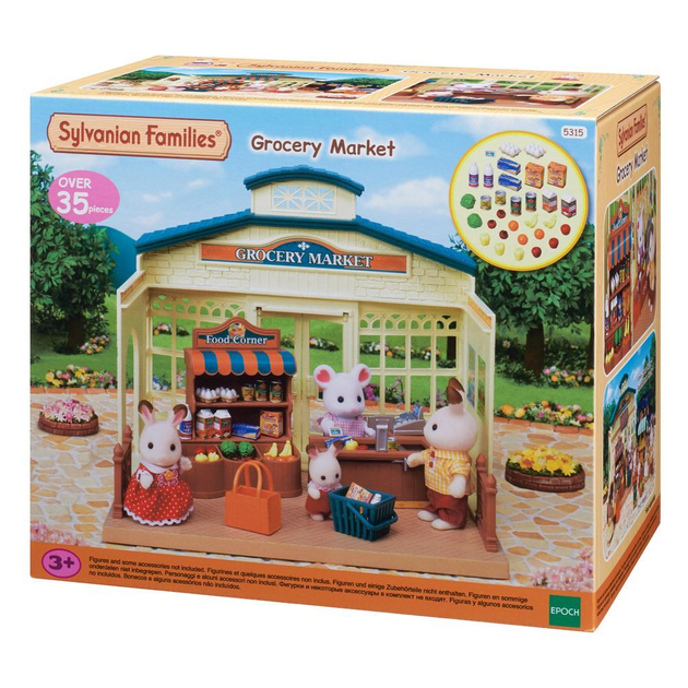 Zestaw do zabawy Epoch Sylvanian Families Grocery Market (5054131053157) - obraz 1