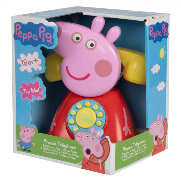 Telefon dla dzieci HTI Peppa Pig Peppa's (5050868468714) - obraz 1