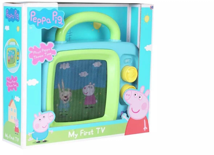 Telewizor dla dzieci HTI My First TV Peppa Pig (5050868436416) - obraz 1