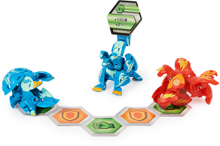 Zestaw do zabawy Spin Master Bakugan Evolutions Evolutions Howlkor Ultra Colossus Pegatrix (0778988414729) - obraz 6