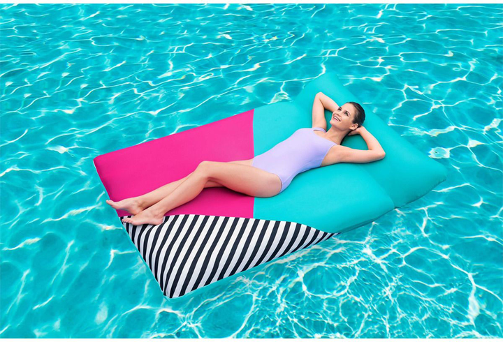 Materac dmuchany do pływania Bestway z tekstylną poszewką 200 x 129 cm (6942138969610) - obraz 5