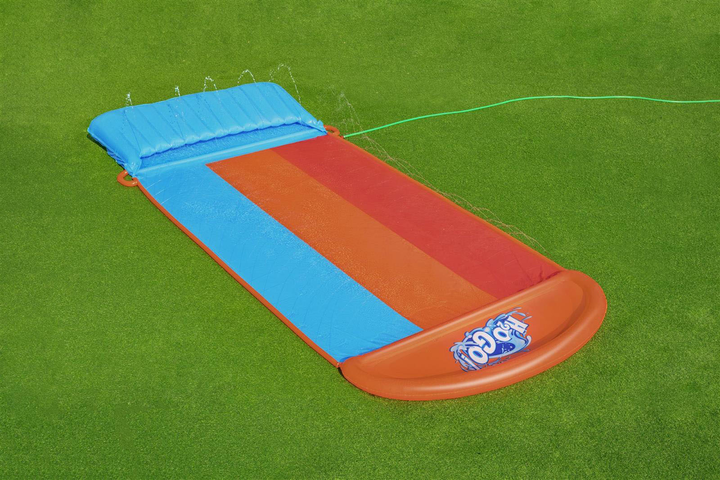Водна гірка Bestway H2O Go Tsunami Splash Triple Slide (6941607308998) - зображення 4