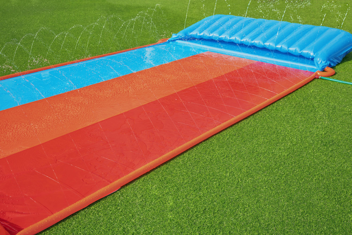 Водна гірка Bestway H2O Go Tsunami Splash Triple Slide (6941607308998) - зображення 6