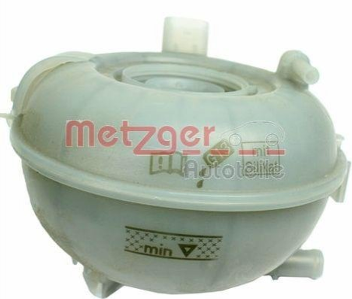 Розширювальний бачок METZGER 2140184 Audi A3, TT; Volkswagen Golf, Passat, Touran, Scirocco, Tiguan; Skoda Yeti, Superb, Octavia, Fabia; Seat Leon 5Q0121407G, 5Q0121407A - зображення 1