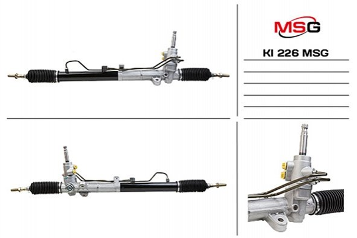 Рульова рейка та кріплення MSG KI226 KIA Cerato 577101M000, 577001M800, 577001M700 - зображення 1