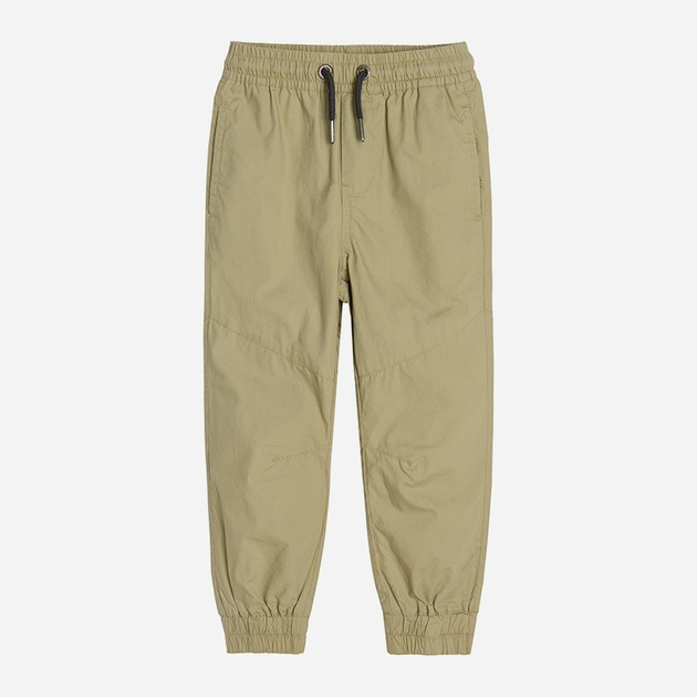 Spodnie joggery chłopięce Cool Club CCB2410964 116 cm Khaki (5903977190048) - obraz 1