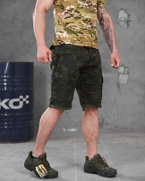 Тактичні чоловічі шорти 39р олива мультикам (87048) - зображення 1