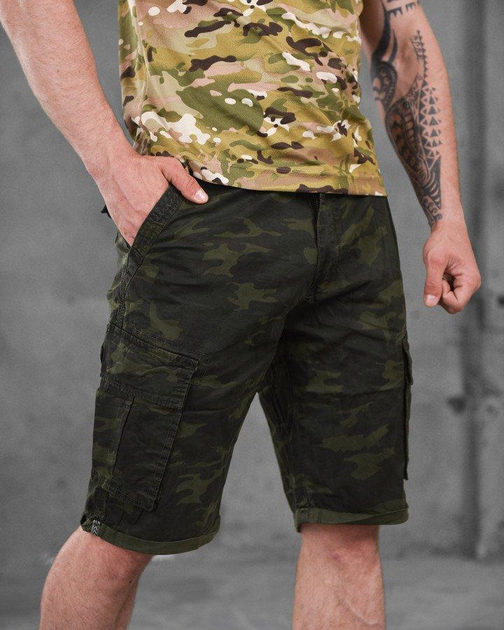 Тактические мужские шорты 34р олива мультикам (87048) - изображение 2