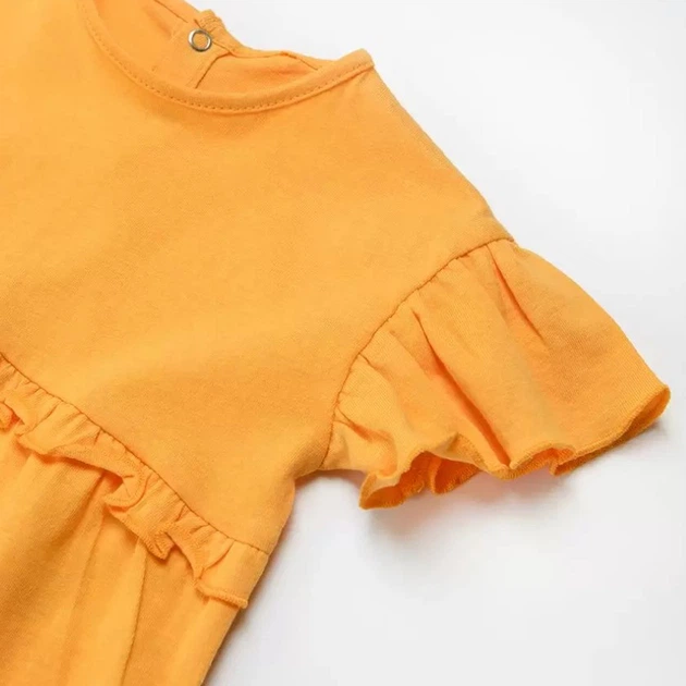 Дитяча футболка для дівчинки Cool Club CCG2402700 80 см Жовта (5903977287021) - зображення 3