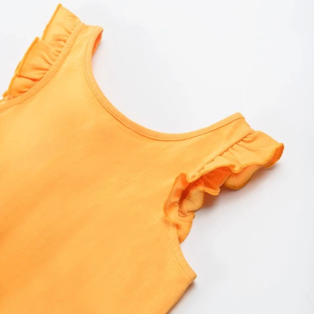 Koszulka na ramiączkach dziecięca dla dziewczynki Cool Club CCG2412565 134 cm Żółta (5903977289407) - obraz 3