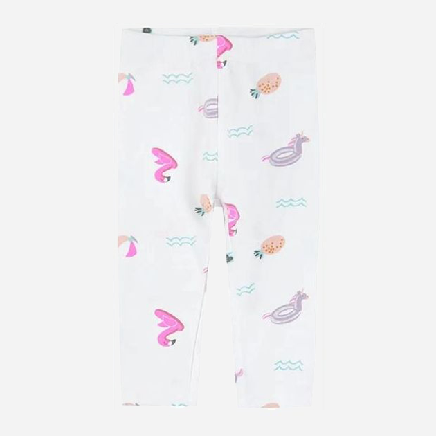 Legginsy dziecięce dla dziewczynki Cool Club CCG2413741 98 cm Białe (5903977440716) - obraz 1