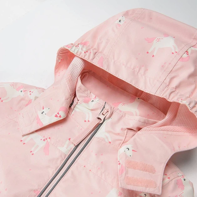 Kurtka parka dziecięca dla dziewczynki jesienna Cool Club COG2412297 122 cm Różowa (5903977269041) - obraz 4