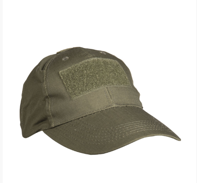 Бейсболка тактическая Олива Mil-Tec TACTICAL BASEBALL CAP OLIV (12319001) - изображение 1