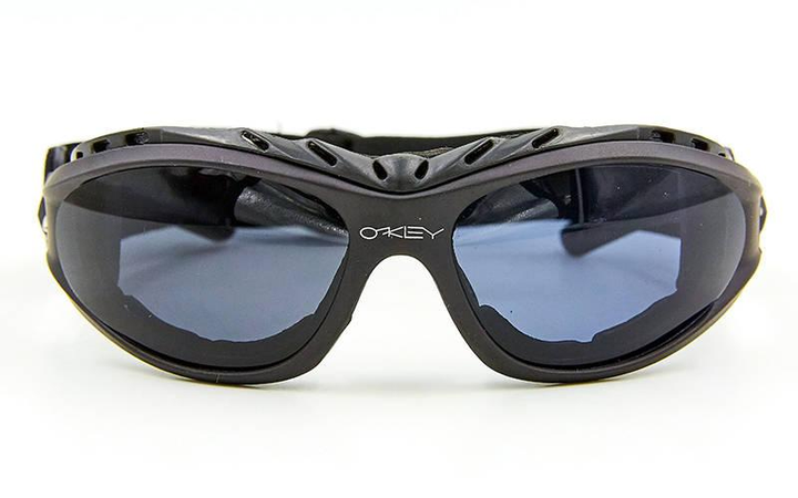 Очки защитные Oakley с уплотнителем Oakley BC-8006 черный - изображение 2