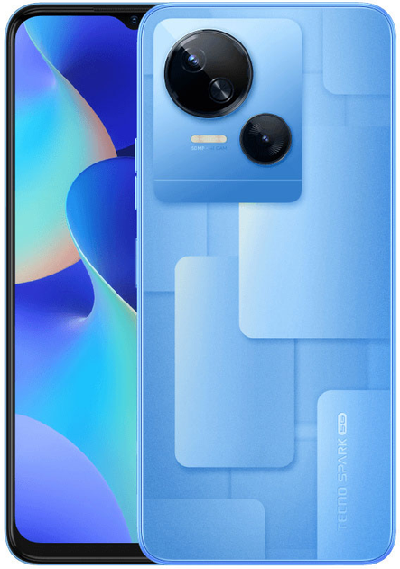 Мобильный телефон Tecno Spark 10 5G 4/64Gb Blue (4895180793516) – фото ...