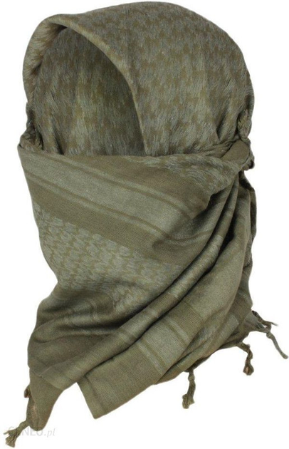 Арафатка шарф-шемаг тактичний Mil-Tec бававна ONE SIZE 110х110 см Олива HALSTUCH 'SHEMAGH' 110X110 см OLIV-UNI (12616000) - зображення 1