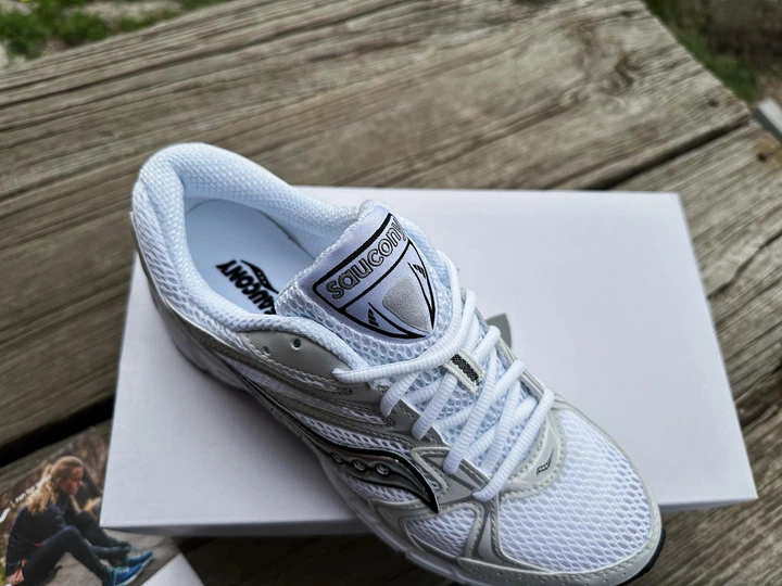 Кроссовки Saucony Ride Millennium 70812-5s 40 (7 US) 25 см White/Silver белые (11111604) - изображение 10