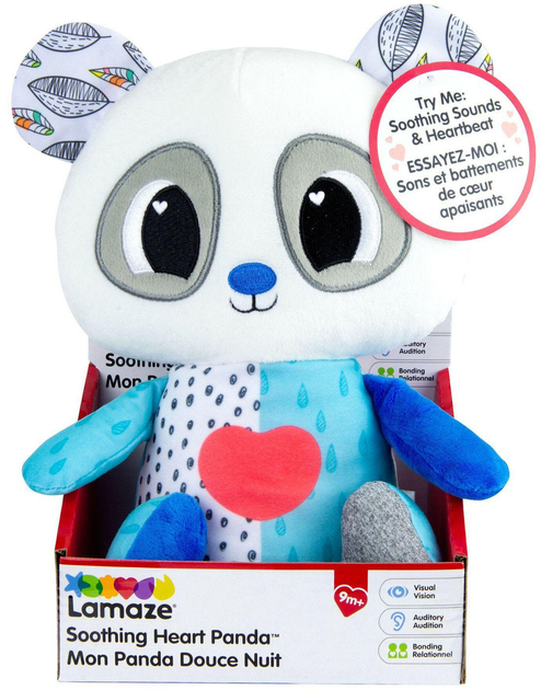 Интерактивная игрушка Tomy Lamaze Панда с пульсирующим сердцем ...
