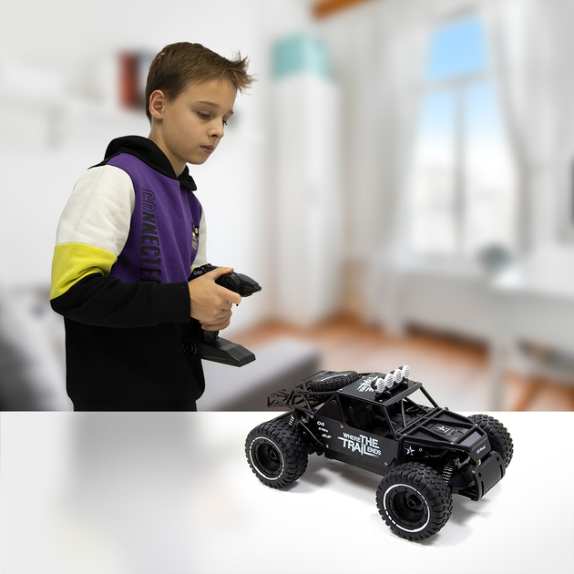 Автомобіль Sulong Toys Off-Road Crawler Race 1:14 Матовий Чорний (SL-309RHMBl) - зображення 13