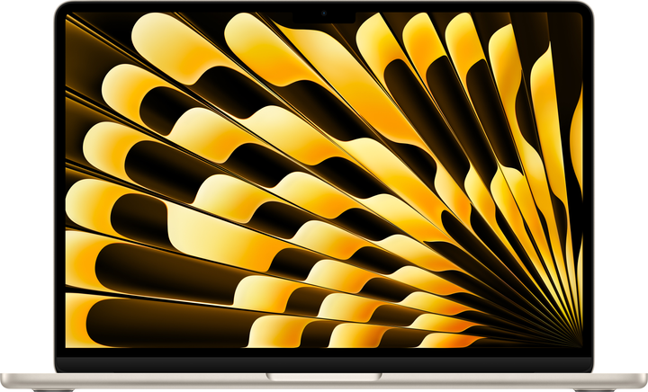 Laptop Apple MacBook Air 13.6" M3 8/256GB 2024 (MRXT3D/A) Starlight - obraz 1