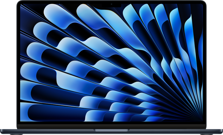 Laptop Apple MacBook Air 15.3" M3 8/256GB 2024 (MRYU3D/A) Midnight - obraz 1