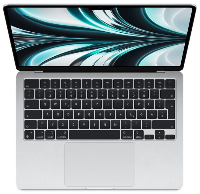 Laptop Apple MacBook Air 13.6" M2 8/512GB 2022 (MLY03D/A) Silver - obraz 2