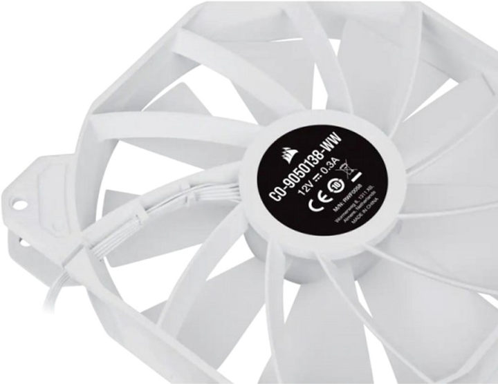 Chłodzenie Corsair iCUE SP140 RGB Elite Performance Dual Fan Kit White (CO-9050139-WW) - obraz 6
