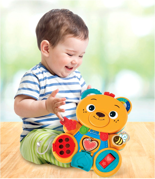 Розвивальна іграшка Clementoni Baby Montessori Ведмедик (8005125178728) - зображення 5