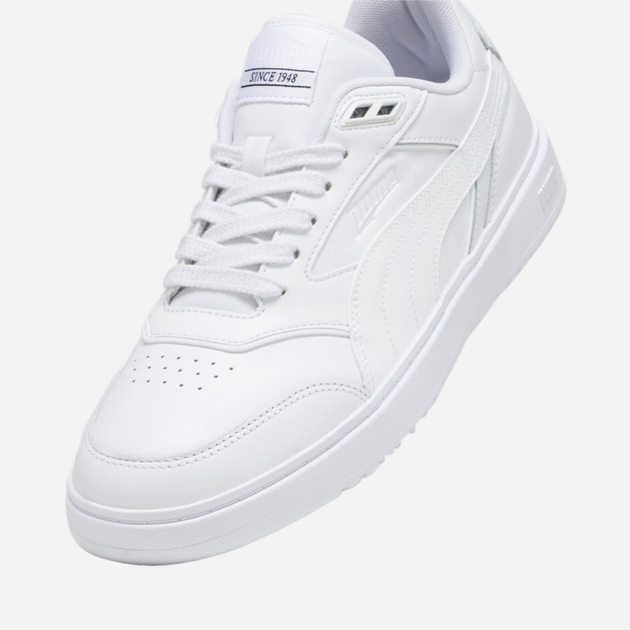 Sneakersy męskie Puma Doublecourt 393284-01 40.5 Białe (4099683170847) - obraz 5