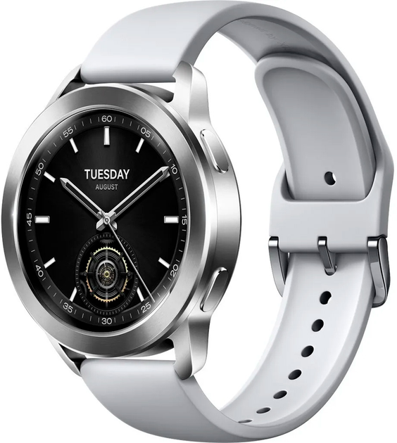 Smartwatch Xiaomi Watch S3 Silver (BHR7873GL) - obraz 1