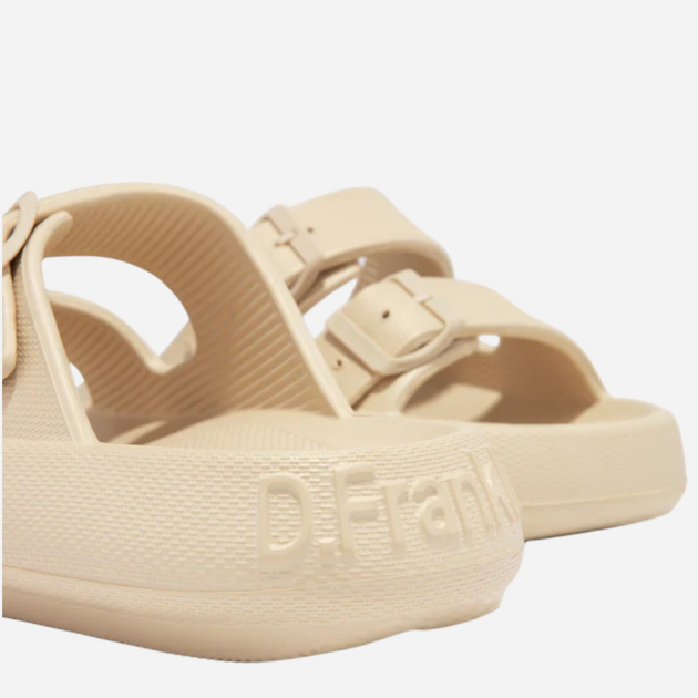 Жіночі шльопанці D.Franklin Bloomer Bio DFSH334001-BEIG 37 (6US/4UK) 24 см Бежеві (8445333394518) - зображення 5