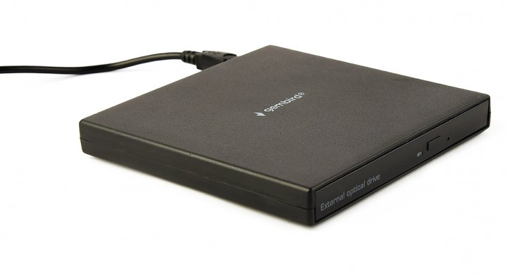 Оптичний привід зовнішній DVD+/-RW Gembird DVD-USB-04, USB 2.0 - изображение 2