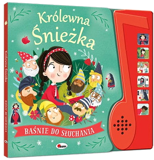 Interaktywna książka Morex Baśnie do słuchania Królewna Śnieżka (9788381813570) - obraz 1