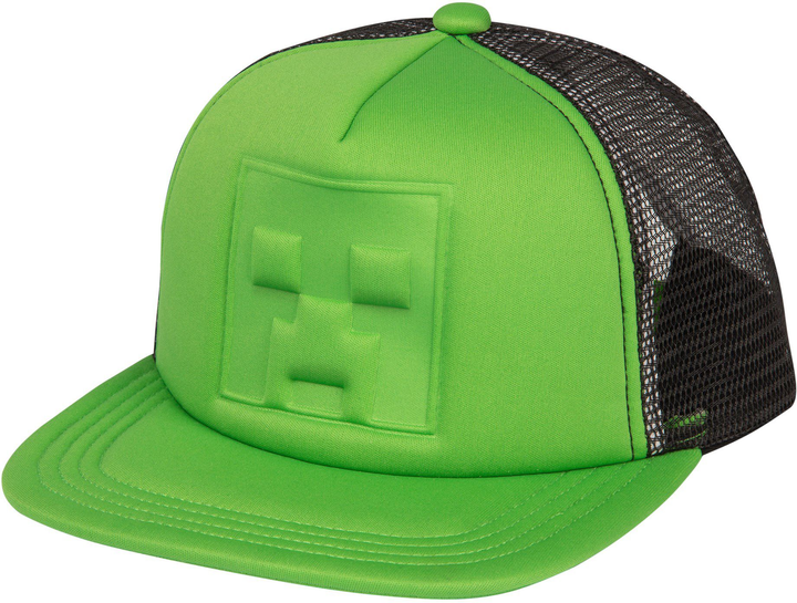 Кепка Майнкрафт Кріпер JINX Minecraft - Who’s Deboss Creeper Youth ...