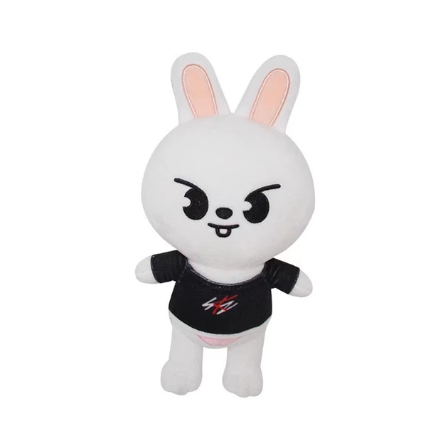Мягкая игрушка Кролик белый k-pop skzoo stray kids Leebit Lee Know