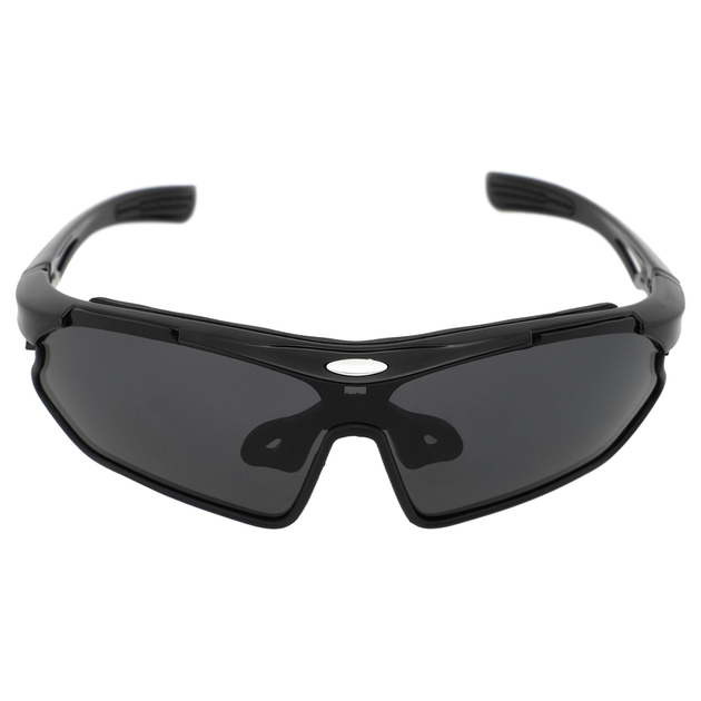 Очки спортивные солнцезащитные SPOSUNE JH-037-1 черный - изображение 1