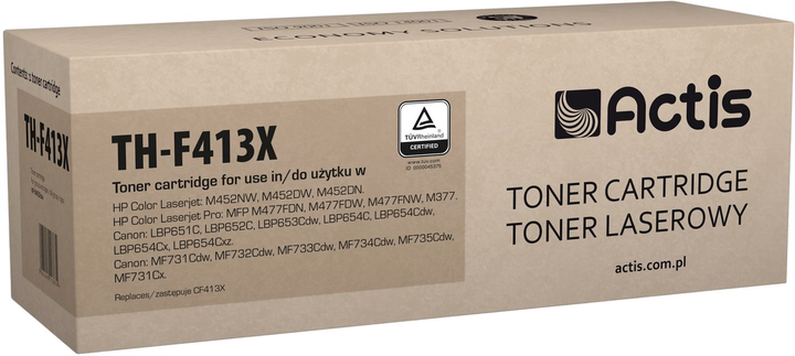 Toner cartridge Actis do HP 410X CF413X Standard Magenta (TH-F413X) - obraz 1