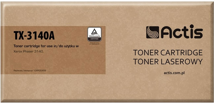 Toner cartridge Actis do Xerox 108R00908 Standard Black (TX-3140A) - obraz 1