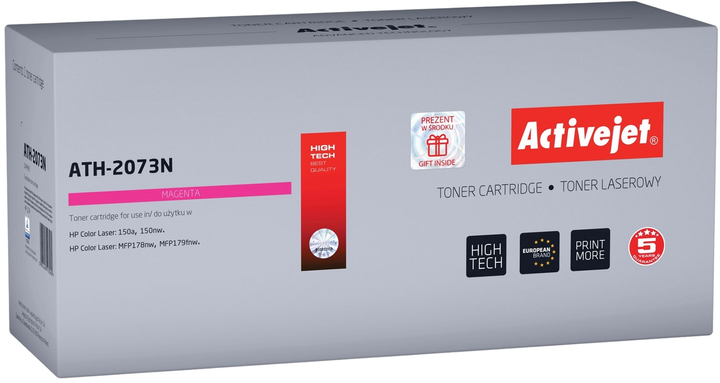 Toner cartridge Activejet do HP 117A 2073A Supreme Magenta (ATH-2073N) - obraz 1