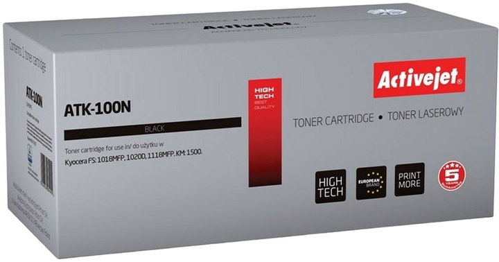 Toner cartridge Activejet do Kyocera TK-100/TK-18 Supreme Black (ATK-100N) - obraz 1